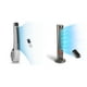 thumbnail image 1 of Ventilador tipo torre Lasko T38400 de 38 pulgadas y 4 velocidades con mando a distancia, color blanco, 1 of 7