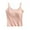Pink, variant on Fanxing Crop Tank Top for Women Basic Solid Spaghetti Strap Camisole Cotton Sleeveless Bralette Black,M