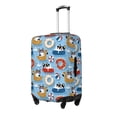 thumbnail image 2 of Bingfone Dogs With Pool Floats Luggage Cover Washable Suitcase Cover Protector Anti-scratch Suitcase cover Fits 18-32 Inch Luggage (No luggage included), 2 of 8