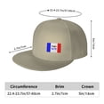 thumbnail image 4 of DouZhe Flat Brim Cap Snapback Hat, Iowa State Seal Flag Prints Adjustable Yellow Adult Baseball Cap, 4 of 7