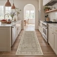 thumbnail image 4 of KUETH 5X7 Vintage Area Rugs Machine Washable Rugs for Living Room, Non Slip Flat Pile Rug with Rubber Backing, Persian Rug for Entryway Bedroom Dining Room Home Office, 4 of 6