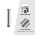 thumbnail image 4 of Uxcell 10 pack M6 x 35mm Slotted Cylindrical Pin 304 Stainless Steel Dowel Locating Pin, 4 of 6