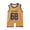 Yellow, variant on Toddler One Piece Romper Crew Neck Sleeveless Print Tank Top Jumpsuit Casual Stylish Lightweight Onesies (16-20 Months, Yellow)