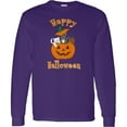 thumbnail image 3 of Inktastic Happy Halloween Kittens in Pumpkin Long Sleeve T-Shirt, 3 of 5