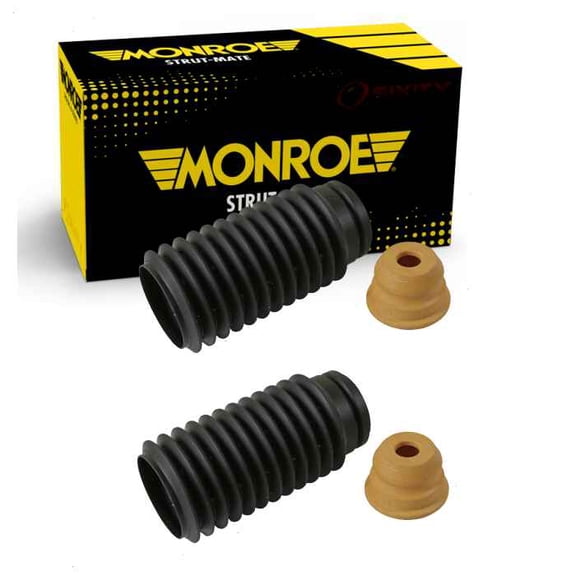 2 pc Front Suspension Strut Bellows compatible with Dodge Charger 2006-2020