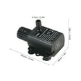 thumbnail image 6 of Decdeal Ultra-quiet Mini DC12V 6/10W Brushless Water Pump, 6 of 7