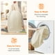 thumbnail image 5 of Cesto de ropa Lifewit de 100 litros con tapa y bolsa extraíble, color beige, 5 of 9