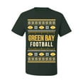 thumbnail image 2 of Wild Bobby City of Green Bay GB American Football Fantasy Fan Sports Men T-Shirt, Forest Green, 4X-Large, 2 of 6