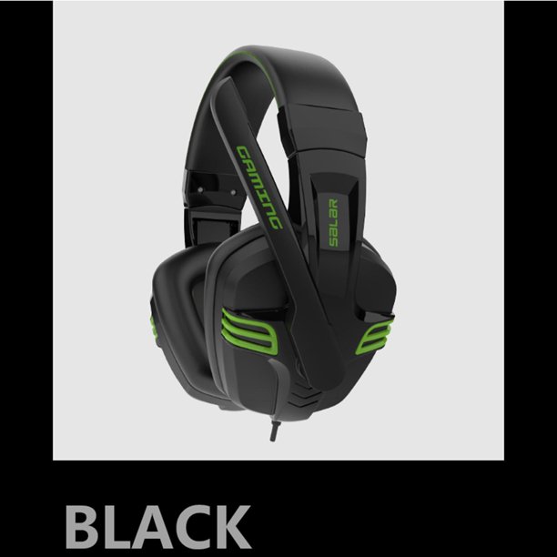 Auricures pa juegos , pa , PC, , auricures con canceción de ruido con micrófono, orejeras suave Yotijar Auriculares para juegos