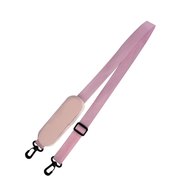 Sonducket Funda para botella de agua, portátil, para deportes al aire libre, viajes, escalada, senderismo, ciclismo, mochilero, portavasos, Mochilas de mochilero correa rosa