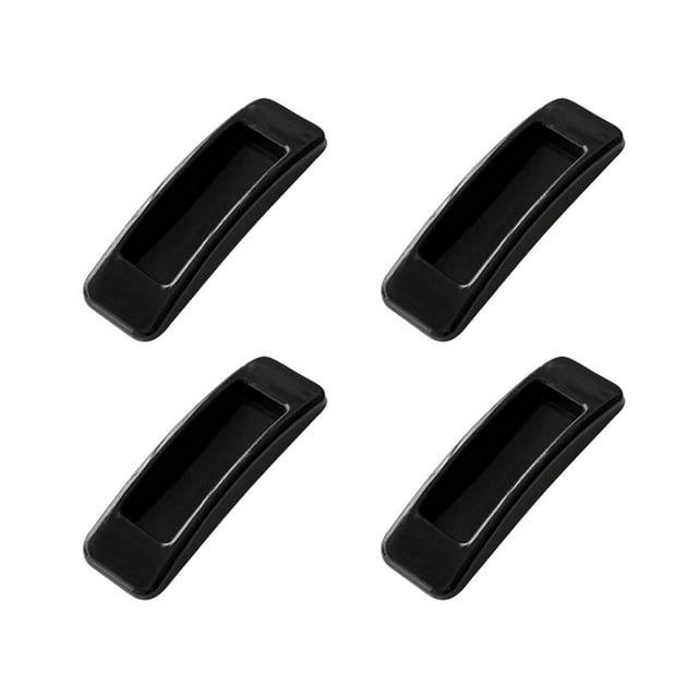 Iumwxz 4PCS Self-Stick Instant Cabinet Drawer Handle Helper Auxiliary Kitchen Cabinet Door Window Handle Sticker Convenient Opening Stick-On Handles home tool Black Plastic up to 50% Off