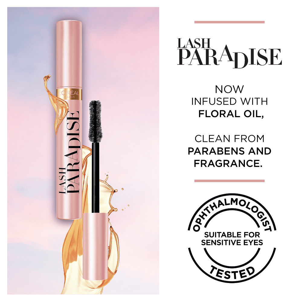 Paris Voluminous Lash Paradise Mascara, Black, 0.25 fl. oz. - Walmart.com