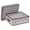 Off-White, variant on Household Essentials China Cup Chest with 12 Storage Compartments, Windowed with Side Handles, Perfect for Special Occasion China, Gray