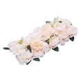 thumbnail image 5 of 6pcs Artificial Flowers Centerpieces Tabletop Flowers Row Arrangements 52*28cm Champagne, 5 of 12