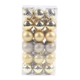 thumbnail image 3 of Adornos navideños Juego de adornos para árbol de Navidad irrompibles Bolas navideñas Decoración Nuevo azul hielo, 3 of 4