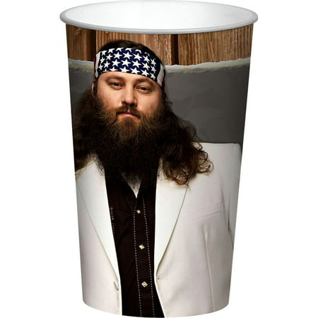 Duck Dynasty Willie 22Oz Cup (Each) - Party Supplies