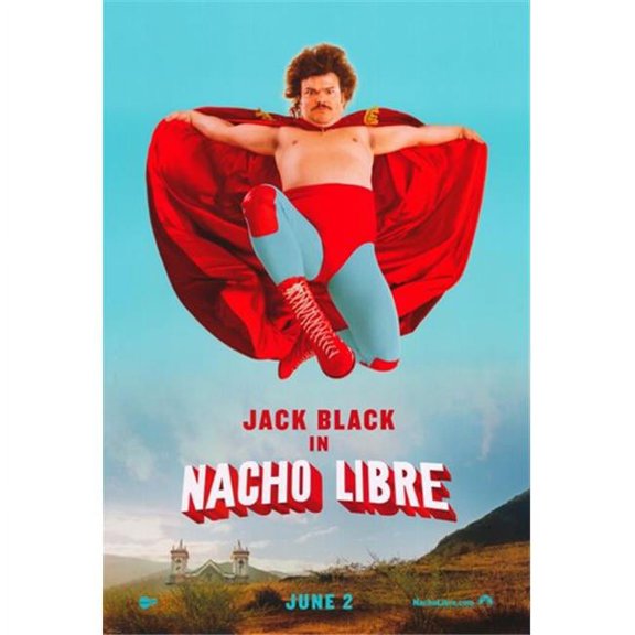 Pop Culture Graphics Nacho Libre Movie Poster - 11 x 17