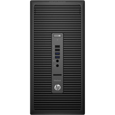 HP EliteDesk 705 G2 P0D54UT Microtower Desktop PC with AMD A4 PRO-8350B Processor, 4GB Memory, 500GB Hard Drive and Windows 7 Professional (Monitor Not Included)