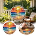 thumbnail image 2 of CookMate 20cm Acrylic Suncatcher Puzzle,Serene Ocean Beach Jigsaw Window Hanging,Vibrant Stained Glass Decor for Home Garden Gift for Mom, 2 of 6