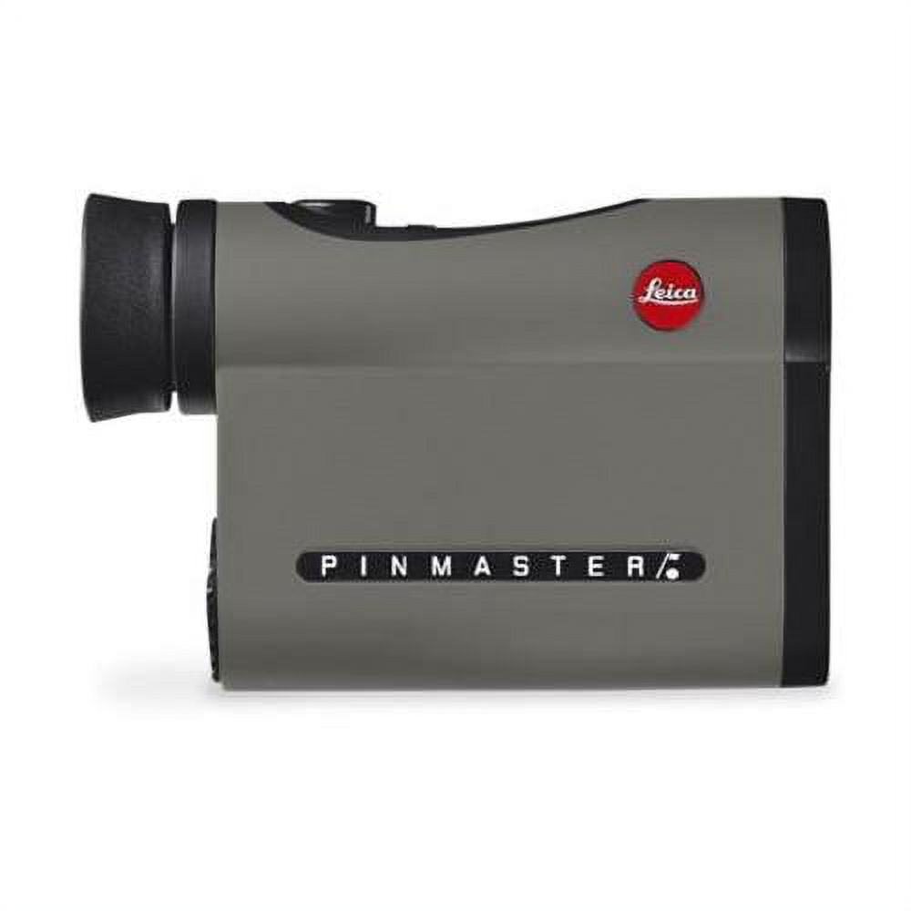 Leica Pinmaster II High-quality 7x Rangefinder, 820yd / 750m Range, LED Display, 3.2' Watertight - Stylish Gray Finish