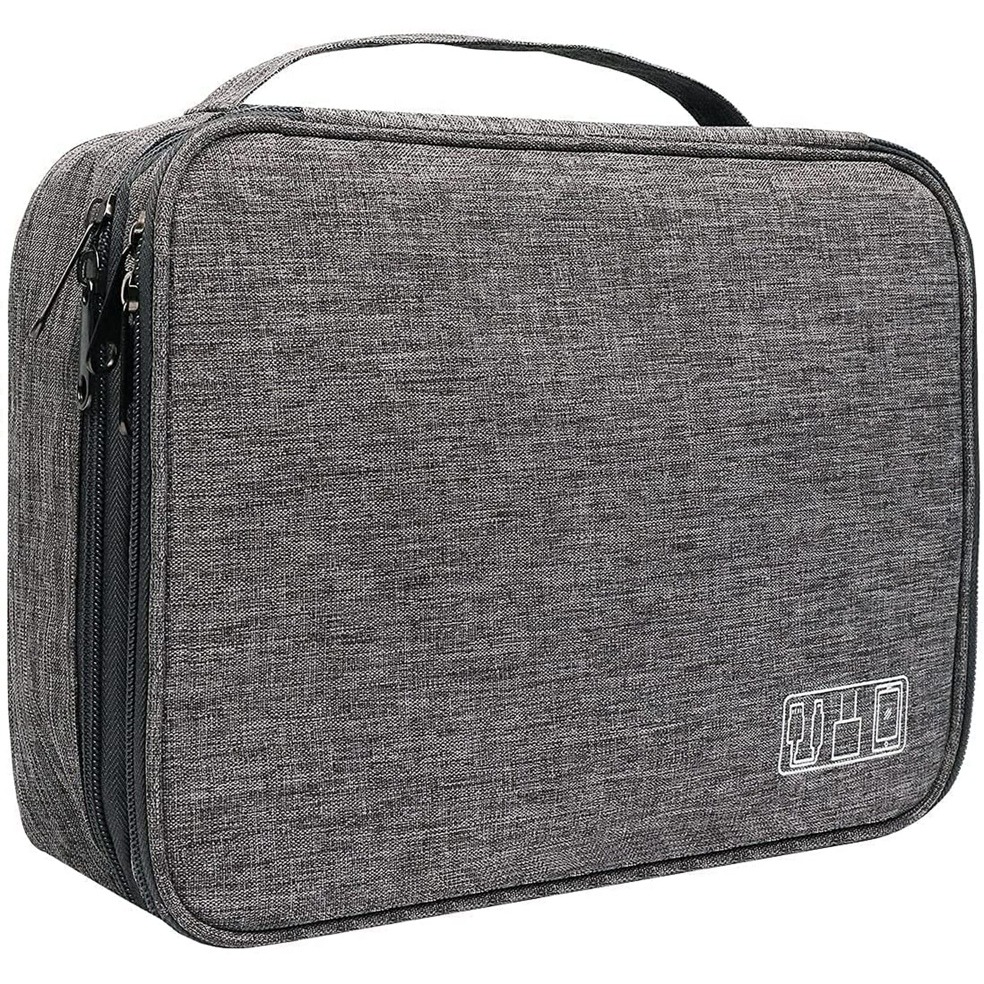 FFIY Electronics Organizer Jelly Comb Electronic Accessories Cable Organizer Bag Waterproof Travel Cable Storage Bag for Charging Cable Power Bank