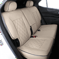 thumbnail image 7 of EKR Custom Fit Chevrolet Equinox Car Seat Covers for Chevy Equinox Premier,LS,LT,L,RS 2018 2019 2020 2021 2022 2023 2024-Breathable Leather Auto Seat Covers(Full Set,Beige), 7 of 7