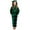 Green, variant on Girls Plaid Fleece Jumpsuits Fuzzy Hooded Rompers Kids Zip up Sherpa Onesie Romper Warm Winter Plush Clothes 5-15 Years