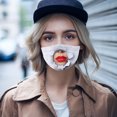 thumbnail image 5 of Riforla Halloween/Cosplay Funny Face Mask - Reusable for Cycling/Parties Face mask C, 5 of 5