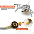 thumbnail image 6 of Liwarace Portable Butane and Propane Camping Stove with Storage Box, 6 of 14