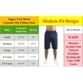 thumbnail image 3 of Men's lounge Tech Jogger Shorts with Zipper Side Pockets (S-2XL), 3 of 3