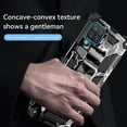 thumbnail image 6 of for Samsung Galaxy A22 4G (Not 5G) Camouflage Case, Heavy Duty Shockproof Protection Military Grade Built-in Magnetic Kickstand Boys Man Camo Cover for Samsung Galaxy A22 4G MC Marble Black, 6 of 13