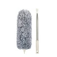 thumbnail image 2 of Microfiber Feather Duster for Cleaning High Ceiling Fans - Telescoping Extension Pole (30-100 Inches), Extra-Long Dusters Bendable Washable Head Design for High/Low Surfaces, Sofas, Cabinets, 2 of 6