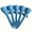Blue, variant on DEXIMRO 5 Packs Self Watering Planter Drip, Automatic Drip Irrigation Stakes with Adjustable Valve, Adjustable Water Flow System, Self Watering Insert Devices for Indoor and Outdoor Plants(White)