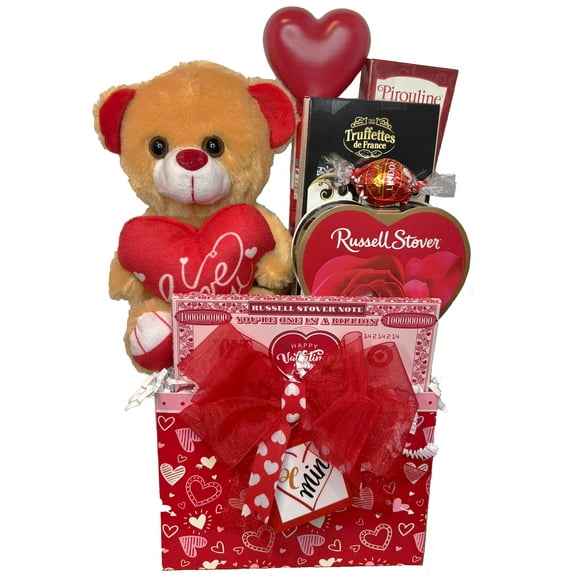 Be Mine Gift Basket - Box