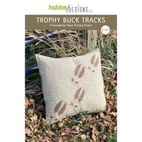 Hobbs Designs, Trophy Buck Tracks Pillow Pattern