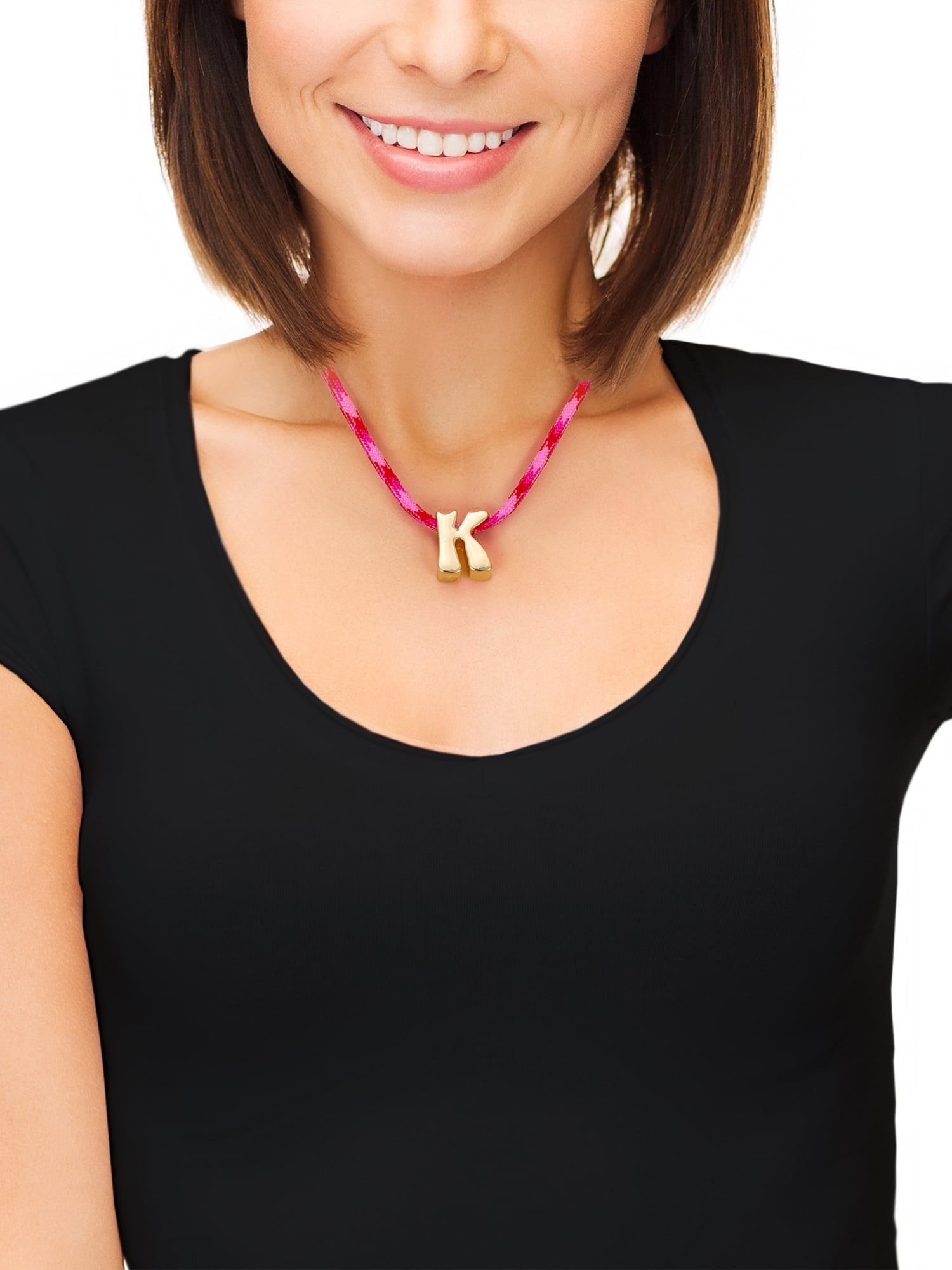No Boundaries Initial Pendant Necklace