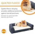 thumbnail image 4 of K&H Pet Products Air Sofa Bed Navy/Geo Flower Small 18 X 24 Inches, 4 of 9