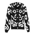 thumbnail image 4 of asddcavvf Cardigan for Women Womens Leopard Print Cardigans Fall Winter Button Front V Neck Long Sle, 4 of 4