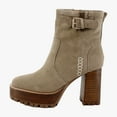 thumbnail image 2 of Steve Madden Summit Women's Boots Taupe Suede Size 11 M, 2 of 8