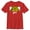 Red, variant on Boy's Dr. Seuss Grinch Eyes Graphic Crop T-Shirt
