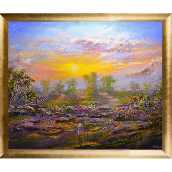 La Pastiche  Michael Mrozik 'My Escape' Fine Art Print on Canvas