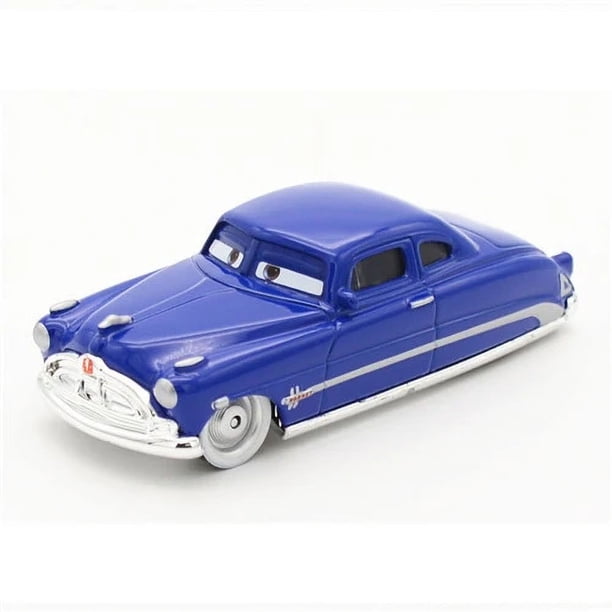 Disney Pixar Car 2 Lightning McQueen Finn McMissile Luigi Guido Sheriff Mater Flo Diecast Metal Modelo Coche Juguete para Niños Regalo