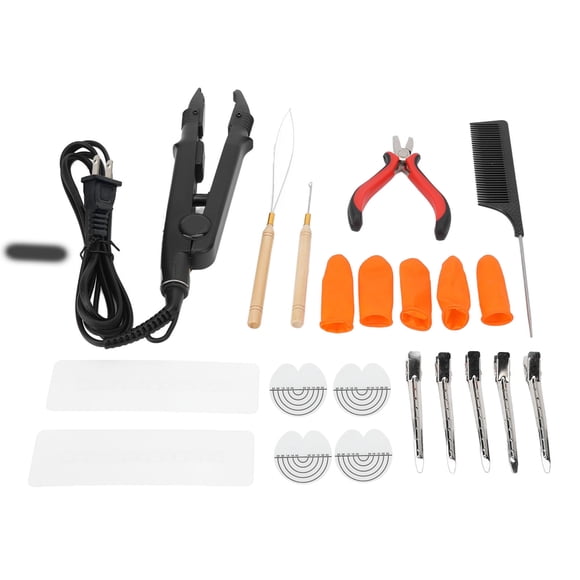 Hair Extension Tool Kit,Hair Extension Iron Kit Human Hair Connector Hair Extension Iron Tailored for Perfection