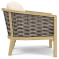 thumbnail image 4 of Simpli Home Parkside 32 inch Wide Contemporary Outdoor Conversation Chair (Set of 2) in Natural Polyester Fabric, Fully Assembled, 4 of 8
