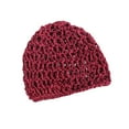thumbnail image 5 of Crochet Hair Net Snood Beanie Lightweight Breathable Knit for Women Gym Shopping Festival Use, 5 of 9
