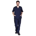 thumbnail image 2 of M&M SCRUBS Men's Scrub Set Medical Scrub Top and Pants, 2 of 3