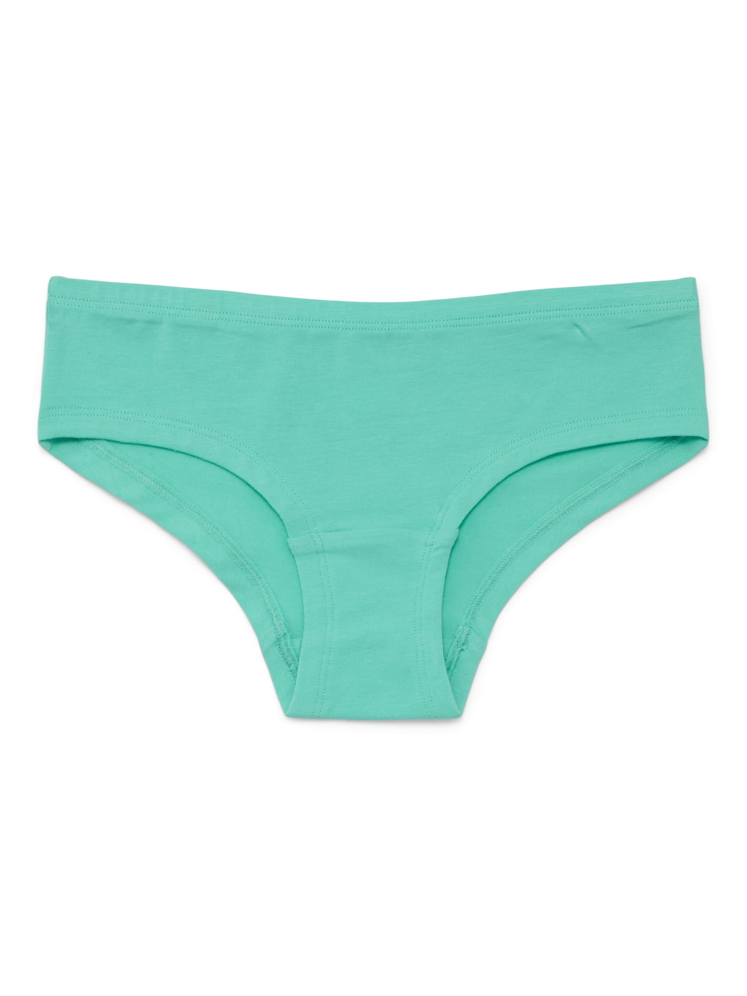 Wonder Nation Girls Cotton-Blend Scoop Bralette and Brief Panties Bundle, 5-Pack, Sizes XS-2XL