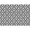 thumbnail image 1 of Ahgly Company Machine Washable Indoor Rectangle Transitional Ash Gray Area Rugs, 4' x 6', 1 of 7