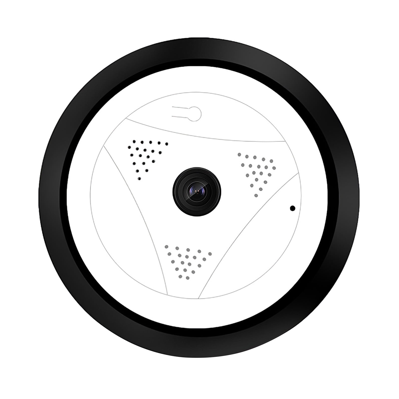 360 Degrees Security Camera WiFi Cameras Fisheye Security Camera High