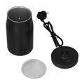 thumbnail image 3 of Máquina eléctrica de espuma de leche de acero inoxidable, batidora automática para espumar de leche para cocina casera, EU 220V-240V, color negro, 3 of 10